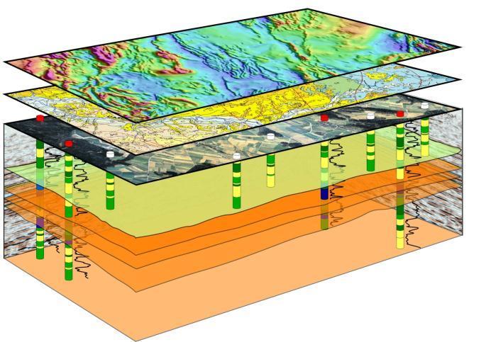 Geological mapping: evolution of the paradigm > RGF = Scientific Programme + Information System => new production line > RGF