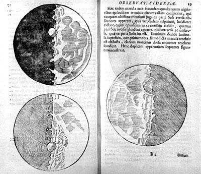 Galileo and the Telescope: The Moon Mountains and