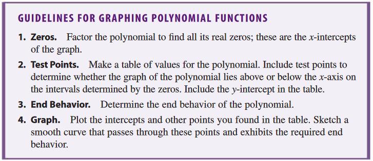 E3. Answer the following of the polynomial f.