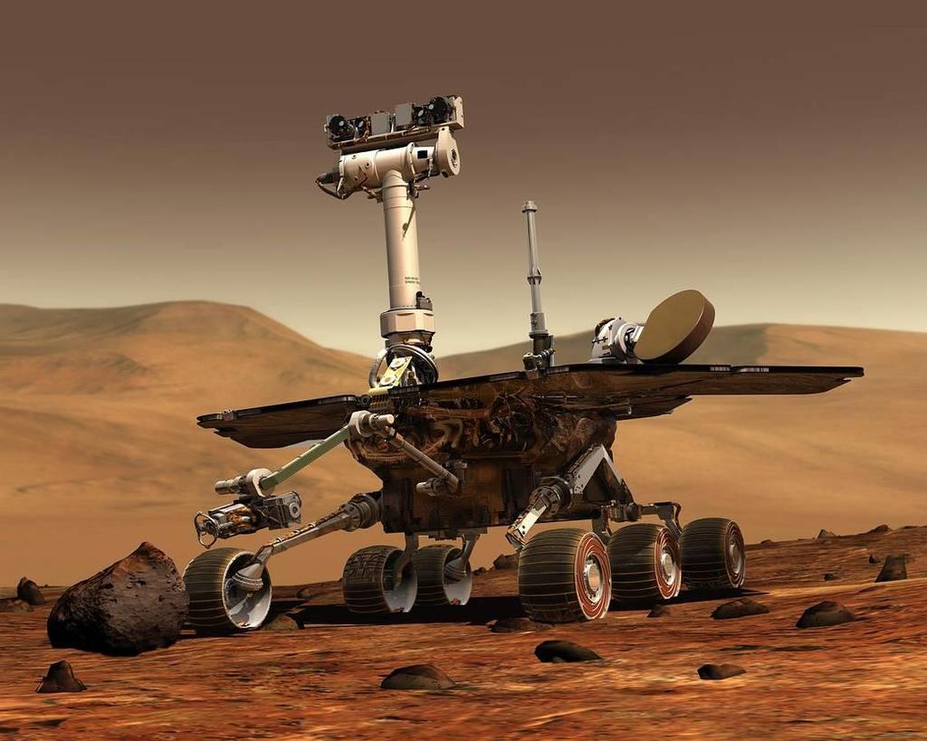 Spirit and Opportunity Land on Mars January 2004, NASA
