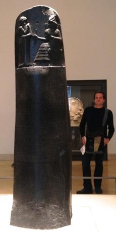 The Code of Hammurabi (around 1750 BCE) contains 282 laws.