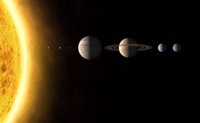 The Solar System Jovian Planets-Gas giants; not terrestrial Earth Jupiter Saturn Uranus