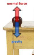 When the forces on an object are balanced, the object does not accelerate because the net force is zero. When this happens, the object can either be moving at a constant velocity or at rest.