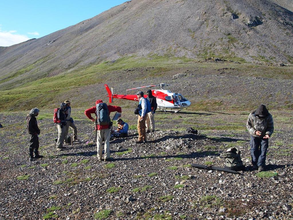 Circum Arctic Structural Events CASE 15, Richardson Mountains, Yukon