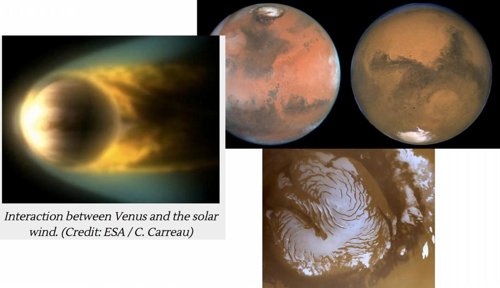 Venus & Mars: NO surface
