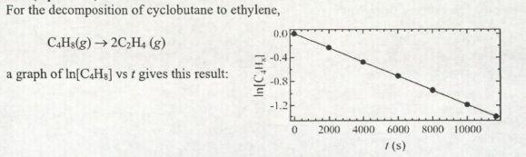 17. PH 3 is known to decompose in a second-order process that has a rate constant of 2.87 x 10 4 M -1 s 1. If [PH 3 ] = 0.93 M at the start of a reaction, how long will it take until [PH 3 ] = 0.