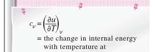 b- Specific heat at constant