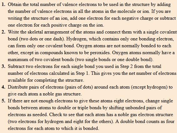 11.7 Lewis Structures of Compounds (and polyatomic ions) Here is a strategy for writing the Lewis structure of a molecule or ion. o We will only work with Main Group elements (1-2 and 13-18).