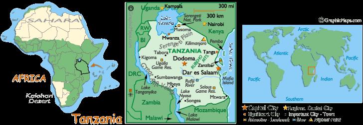 The United Republic of Tanzania - Population Trends Location: