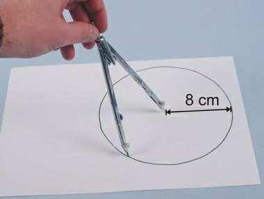 Set-up and procedure Set-up Draw a circle with a radius of 8 cm on the right