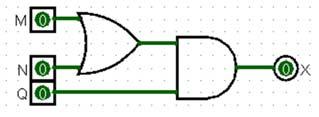 ) 6 Solution (b) Change each NAND gate in the circuit of the figure to a NOR gate First, we convert the circuit M NQ M NQ M NQ