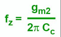 Generic 2-stage opamp v IN v IN2 - g m C n C c - g v OUT m2 R L C L A v = g m