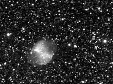 Figure 8-5 M27 -- The Dumbbell Nebula 4 exposures of 30 seconds each!