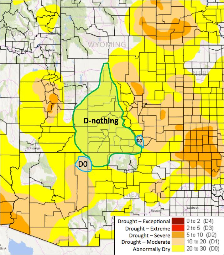 Summary: January 3rd, 2017 The Upper Colorado River Basin has been mostly cool and dry over the past week.