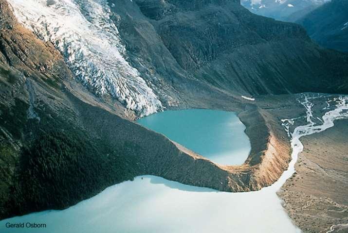 Glacial Landscapes: Deposition Lakes often form by