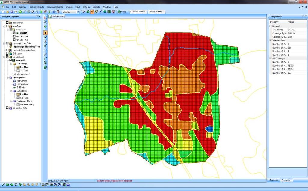 data Objectives This tutorial demonstrates how to use land use and soil data to create land use, soil, and combined (both land use and soil) index maps for a 2D