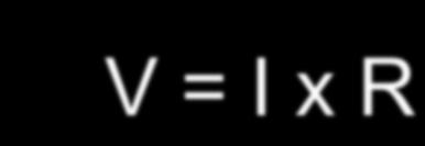 Ohm s Law the relationship between voltage, resistance and current Voltage (V)=