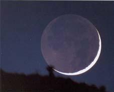 c). Earthshine The ancient greeks also proposed that