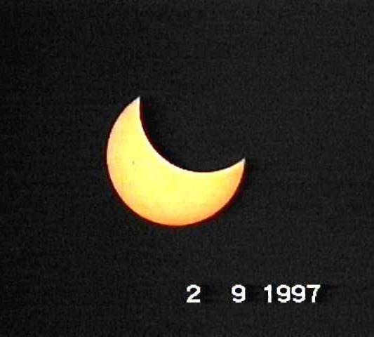 the penumbra, you only see a partial eclipse Even if people a few miles away
