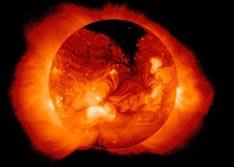 photographs The solar wind is thought to mainly arise from these magnetic anomalies