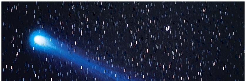 Coma Comet: structure the fuzzy, luminous