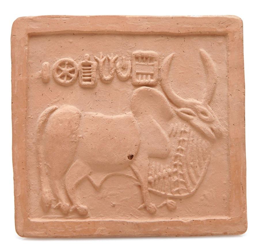 11. What does this seal tell historians about Mohenjodaro? A. the types of jobs people did B. the types of animals people saw CORRECT C. the types of jewelry people wore D.
