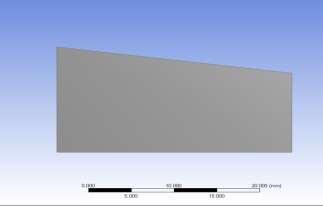 5 Surface model of nozzle Table IV Nozzle Dimensions Sr.No. Parameter Dimensions 1 Total nozzle length (mm) 13 2 Inlet diameter (mm) 32 3 Outlet diameter (mm) 24 Fig.