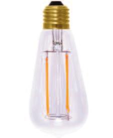 L E D F I L A M E N T L A M P S Q U I R R E L C A G E G O L D E N G L A S S Material Golden Glass Light Source LED Lamp Base E27 & B22 Wattage 6W Lamp Lumens Up to