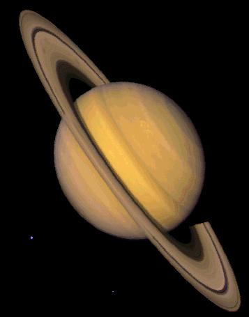 Saturn Saturn is composed almost entirely of hydrogen and helium. Saturn has many rings made of ice. Saturn s rings are very wide.