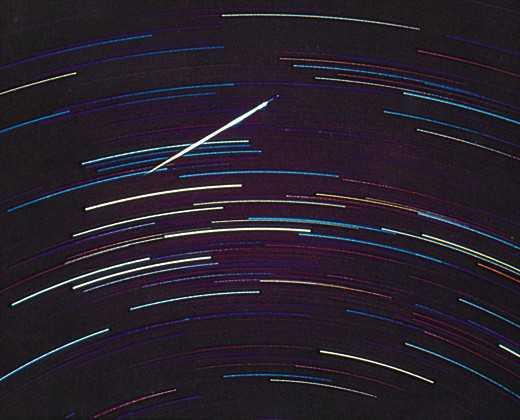 Small rocky debris peppers the meteors falling stars shooting stars bolides fireballs each are caused