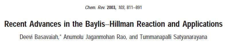 Modified Baylis-Hillman Reaction with Epoxides By: Robert B. Login Can the Baylis-Hillman reaction be modified to work with epoxides?