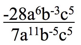 Example 2. Use the Exponent Rules to simplify the following algebraic expressions Example 3.
