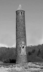 4. The Battle of Largs in 6 is commemorated by a monument known as The Pencil. This monument is in the shape of a cylinder with a cone on top.