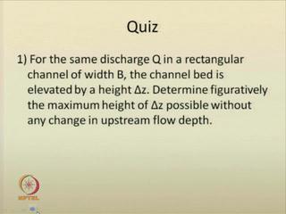 (Refer Slide Time: 48:15) Let us do some, 2 quiz problems quickly.