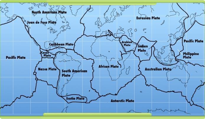 Section 17.3: Plate Boundaries Objectives: Describe how Earth s tectonic plates result in many geologic features.