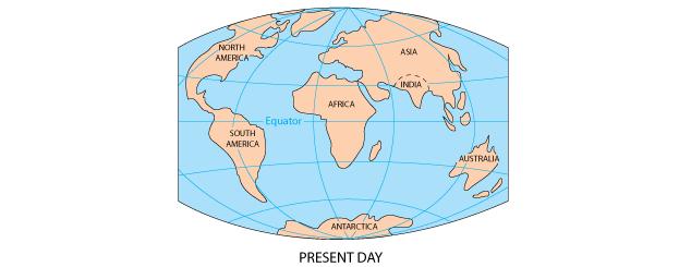 supercontinent Pangaea.