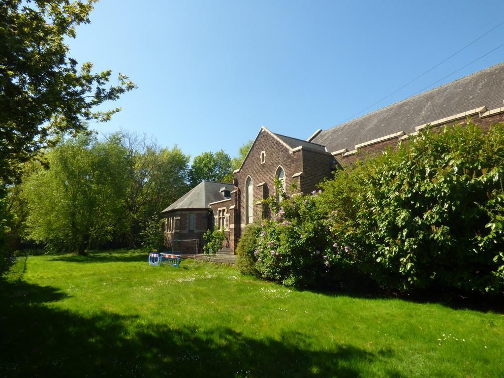 Internally, the property comprises entrance hall/foyer, with storerooms at either end leading to the main church hall with corridors leading off either side.
