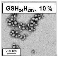 RSCPublishing Figure 2. Representative TEM image obtained for PGSHMA 24 PHPMA 289 diblock copolymer spheres prepared at 10 % w/w solids via RAFT aqueous dispersion polymerization of HPMA at 70 C.