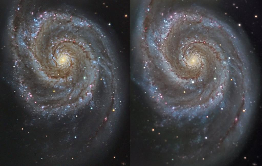 Before & After SN 2005cs in M51 (Whirlpool Galaxy) in