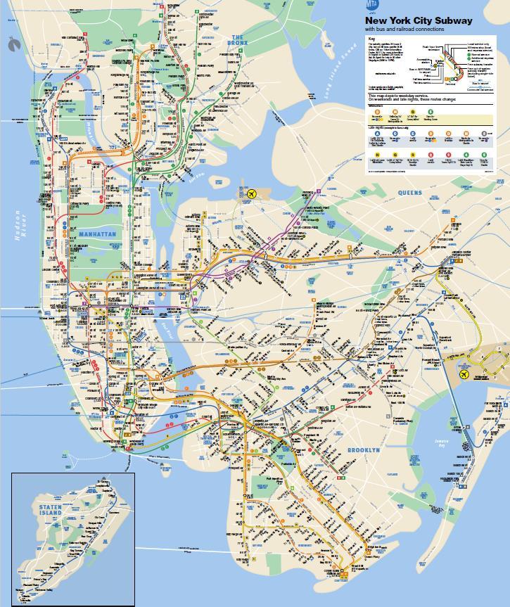 BACKGROUND New York City (NYC) Subway is the largest rapid transit system in the United States Express services make fewer stops mainly at major