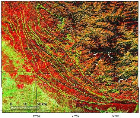 5 PRE-SEISMIC PHASE TECTONIC HAZARD Geological Mapping: In highly rugged terrain conventional geological mapping is a Herculean