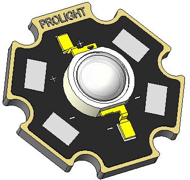 ProLight PM2B-3LxS-SD 3W Power LED Technical Datasheet Version: 1.