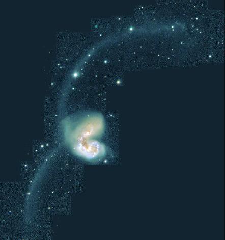 I'll address this with high resolution HI mapping observations of NGC 4038/9 "The