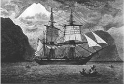 aboard the HMS Beagle working as an unpaid naturalist this voyage