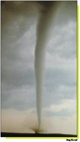 TORNADO PREPAREDNESS AND INFORMATION MANUAL What is a Tornado? A tornado is defined as a violently rotating column of air extending from a thunderstorm to the ground.