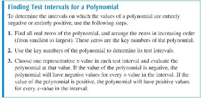 8/1/015 Polynomial Inequalities Example 1 Solve x 5x 6 0 Example Solve x 4x 1x 16 Solve x 11x 4 Example