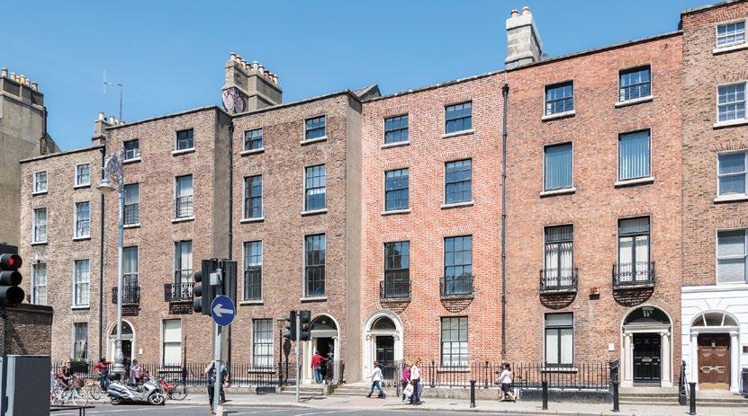 THE Unique opportunity to acquire 4 impressive mid terrace Georgian buildings and basement Interconnecting four storey over basement extending to 1,362 sq m (NIA) Prestigious HQ location 5 car