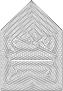 Grid independency Test The simulation process was started from coarse mesh and subsequent increase of cell size produces the result as shown in Fig. 2.