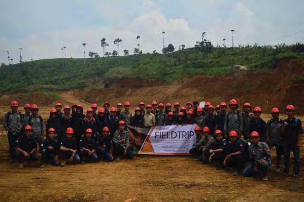 sulphidation gold deposit located in Cikondang, West Java, Indonesia. This field trip was led by our lecturer at Padjadjaran university, Mr.