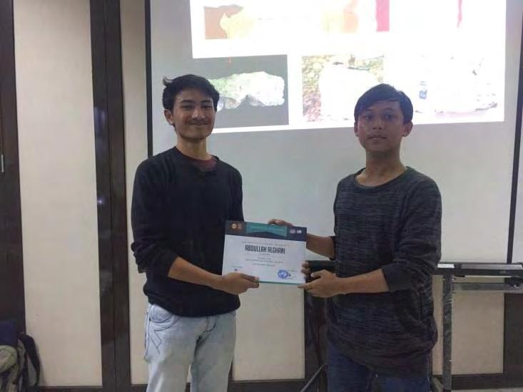It was held on Thursday, February 23th 2017 at Geological Engineering Faculty, Padjadjaran University began at 4.00 pm and end at 6.00 pm. The speaker was Mr.